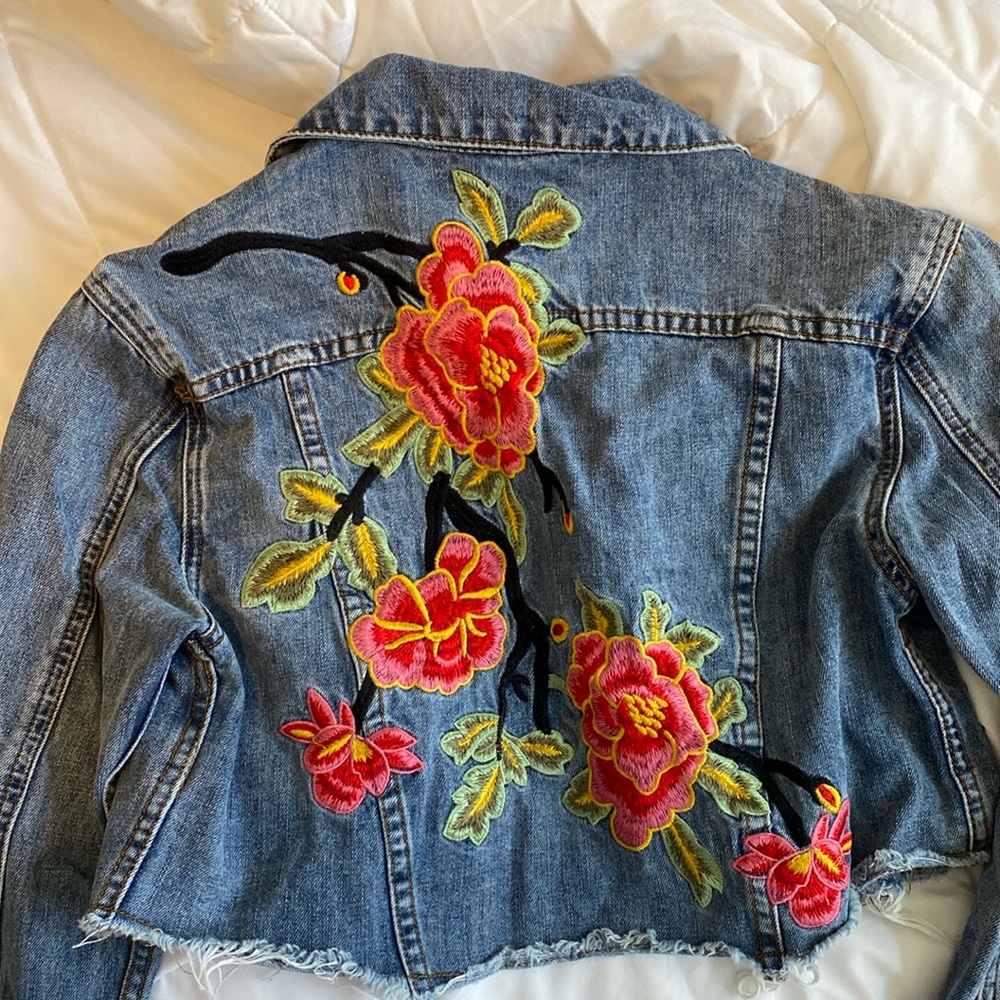 Jean jacket cropped